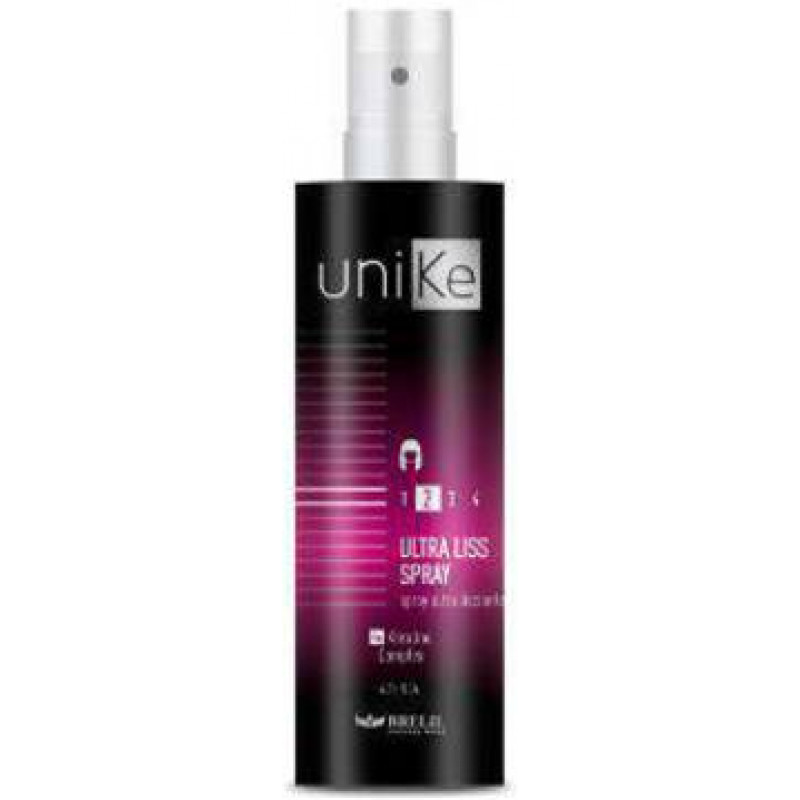 Спрей для волос разглаживающий -Brelil UniKe Ultra Liss Spray 2